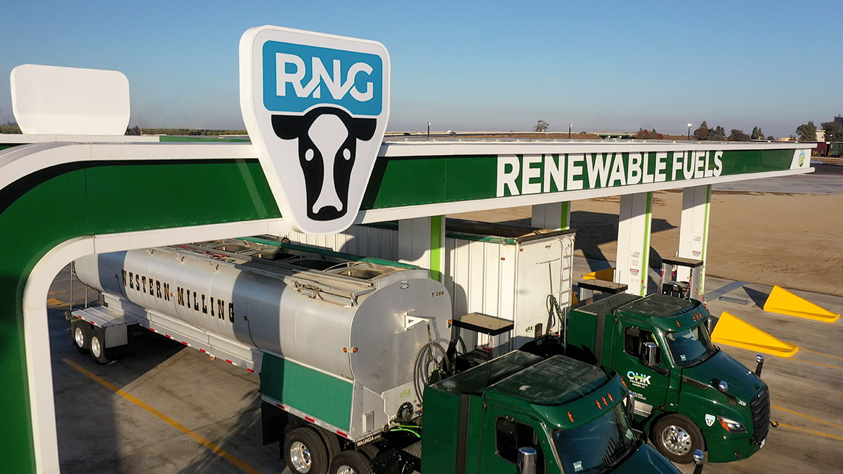 Compressed Natural Gas Fueling Station Goshen / Visalia CA. KWRF